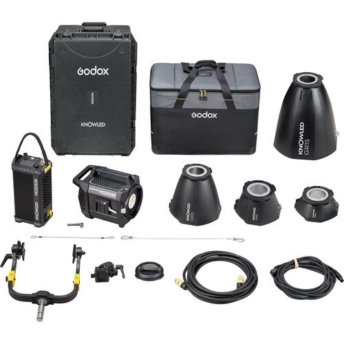 Godox KNOWLED MG1200Bi K3 Bi-Color LED Monolight sa 4 Reflektora & Koferom - 1